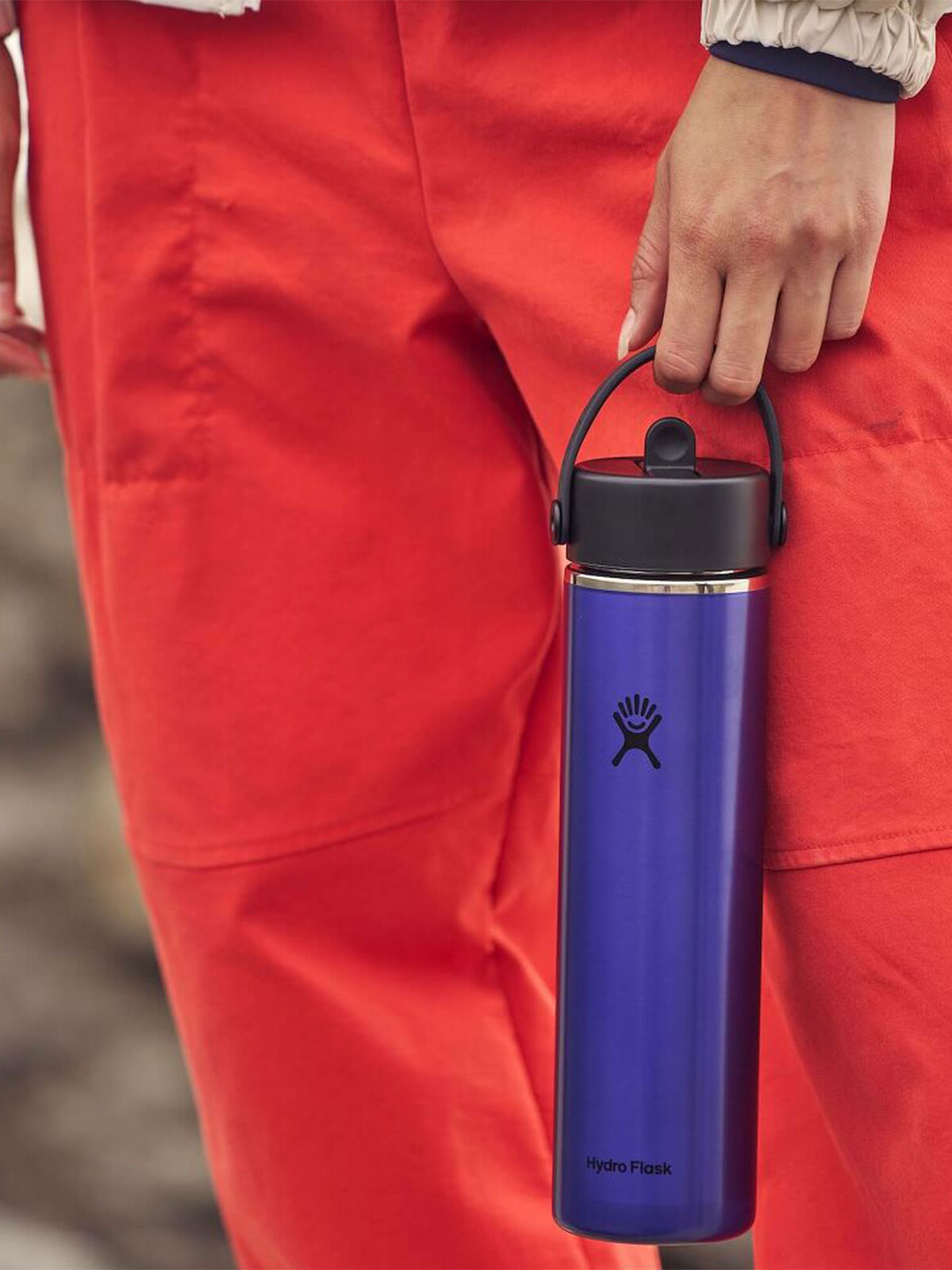 Wide Mouth m/Flex Straw 24oz drikkeflaske (709ml)