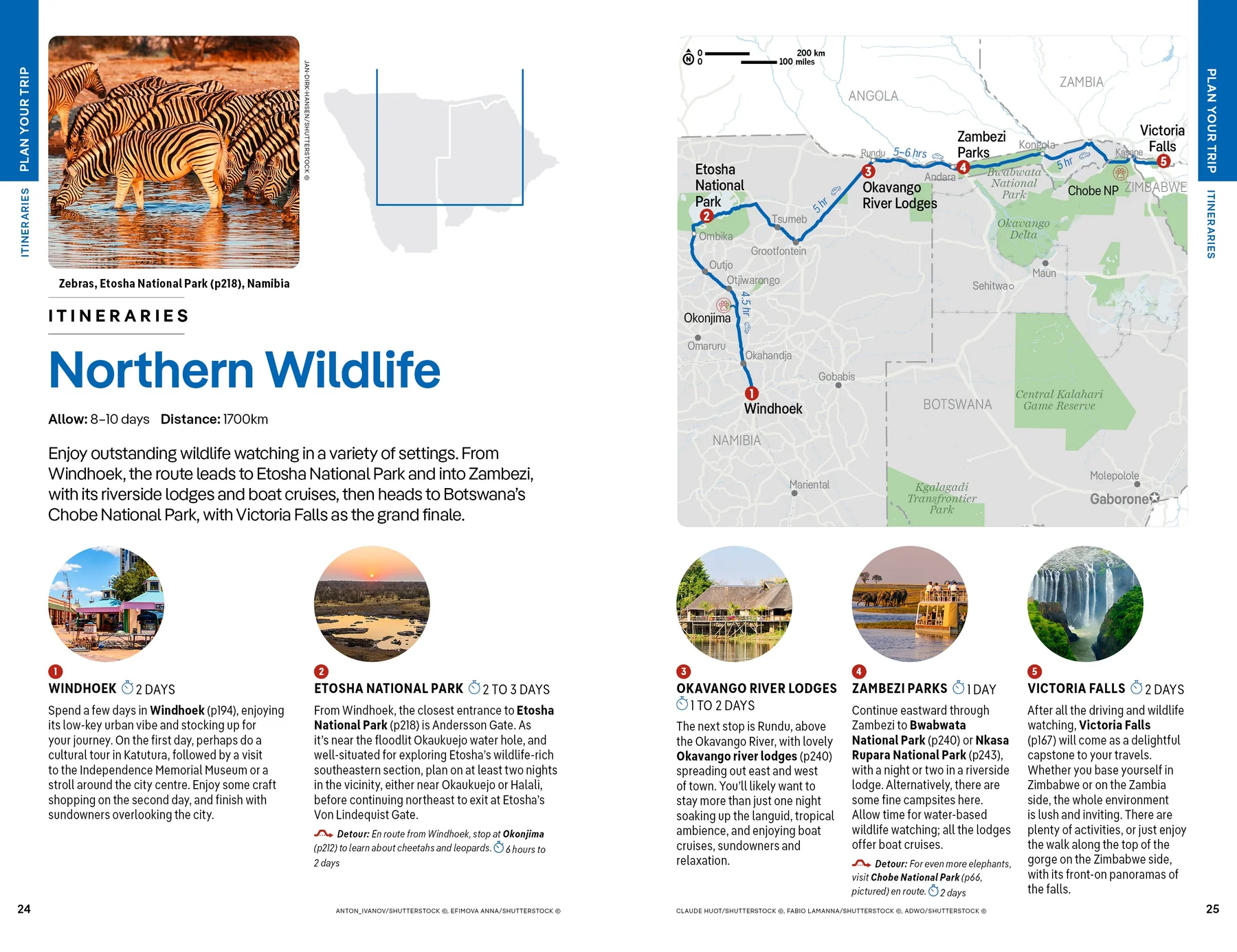 Botswana & Namibia Lonely Planet