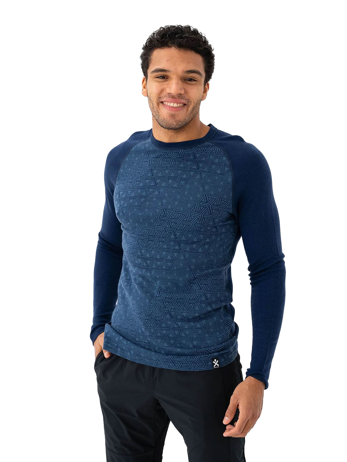 Bula Geo Merino Wool Crew (herre)