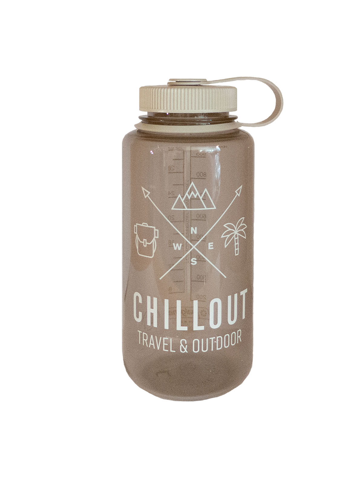 Wide Mouth Sustain "Chillout Logo" Drikkeflaske (1L)
