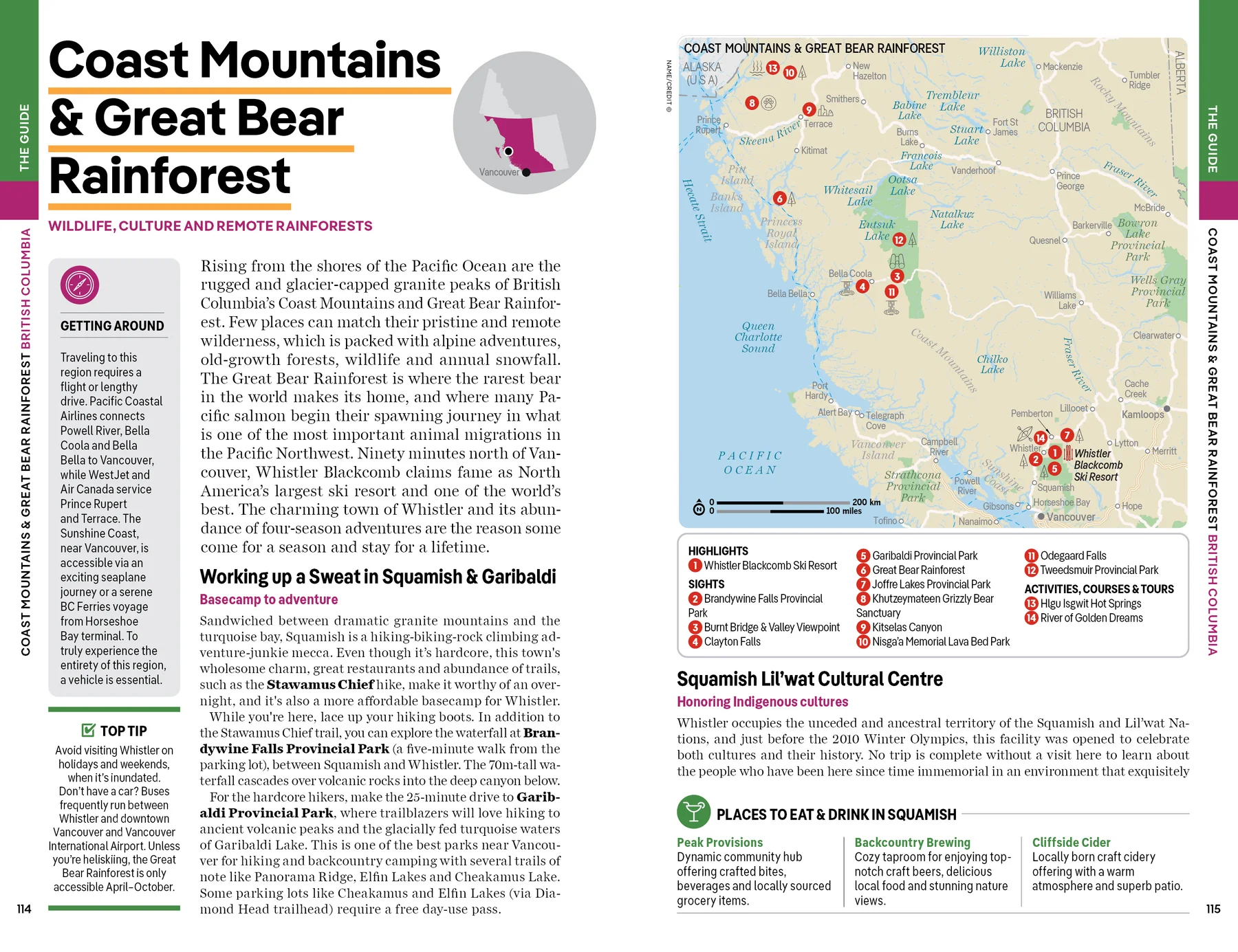 British Columbia & the Canadian Rockies