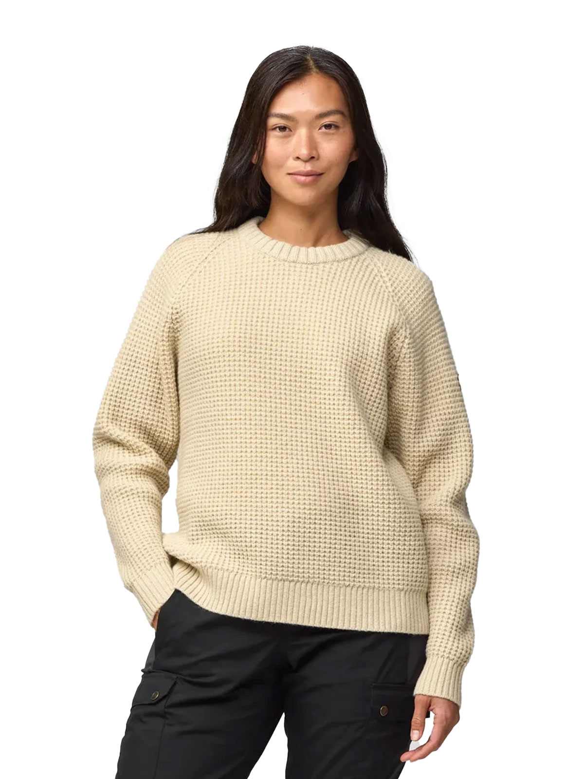 Övik Waffle Knit Ullgenser (Dame)