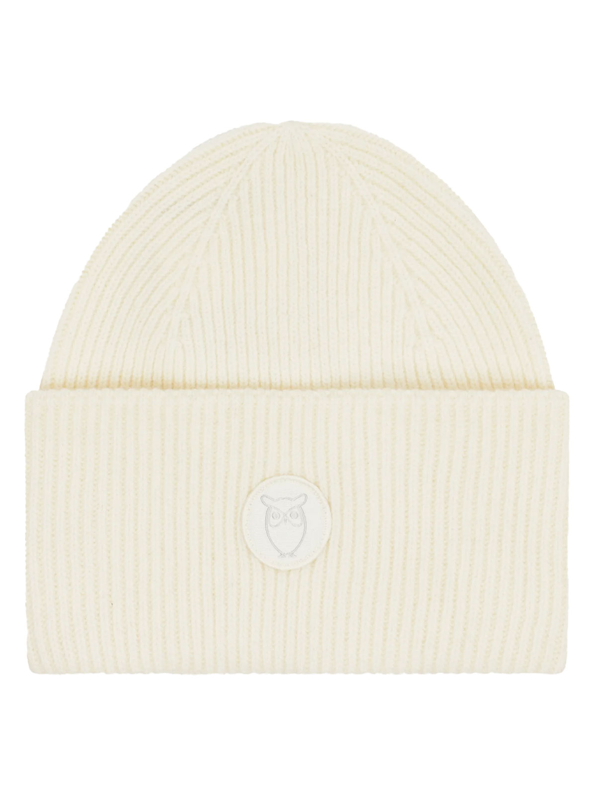 Big Rib Beanie (100% lammeull)