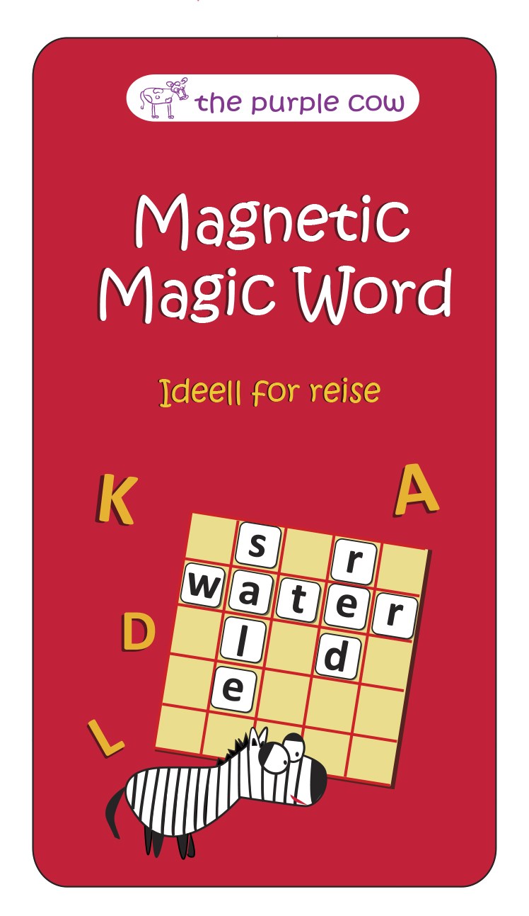 Magnetisk Magic Word reisespill