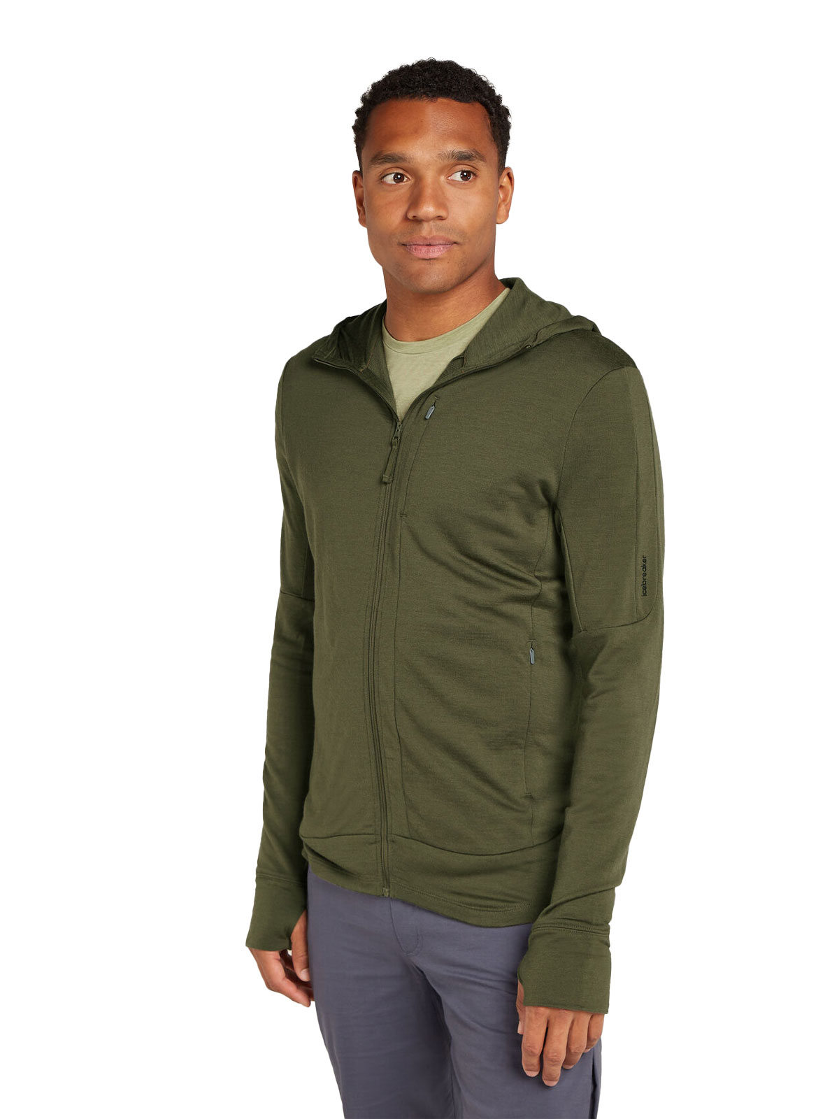 Merino 260 Quantum Long Sleeve Zip Hoodie (Herre)