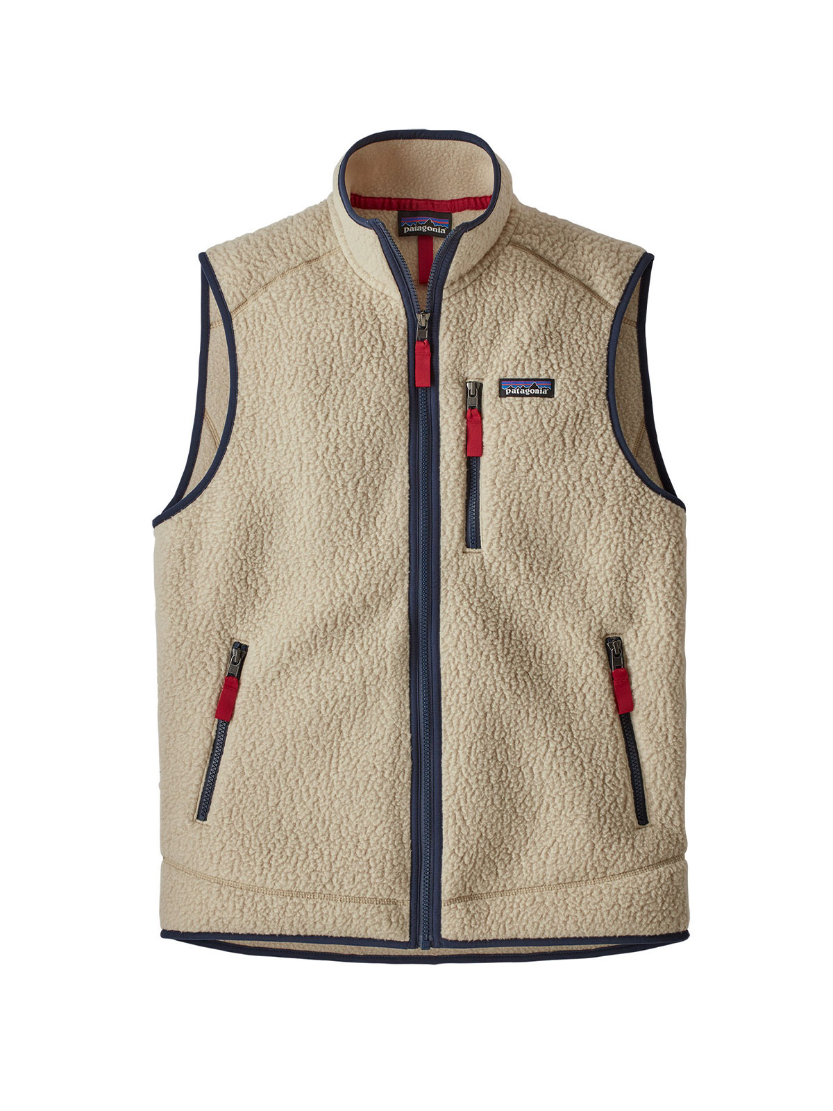 Retro Pile Vest Herre