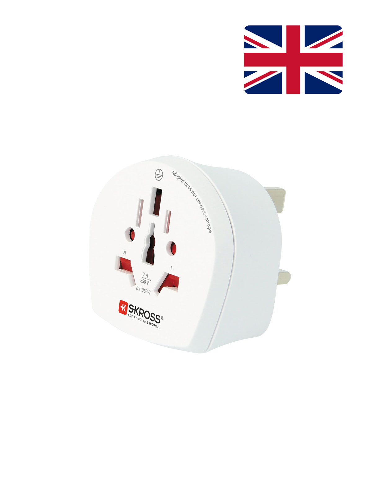 World to UK adapter