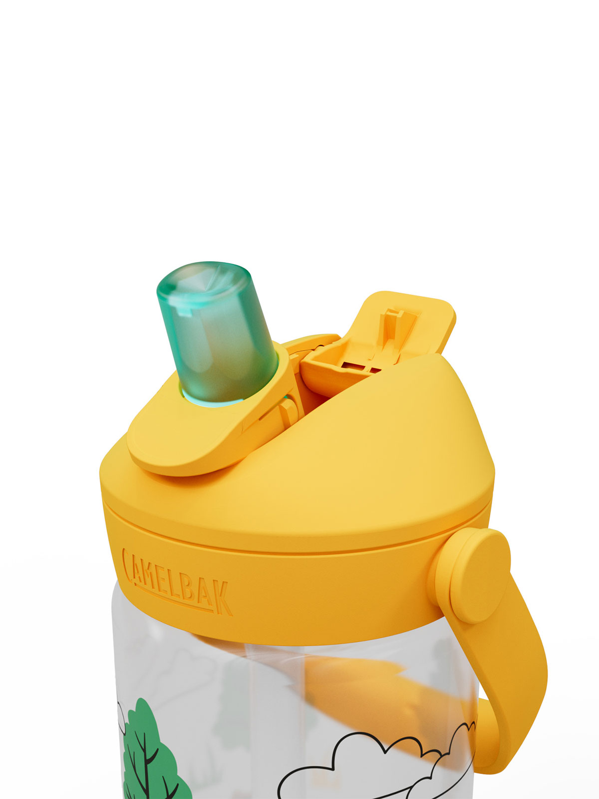 Thrive™ Flip Straw Kids drikkeflaske (414ml / 14oz)