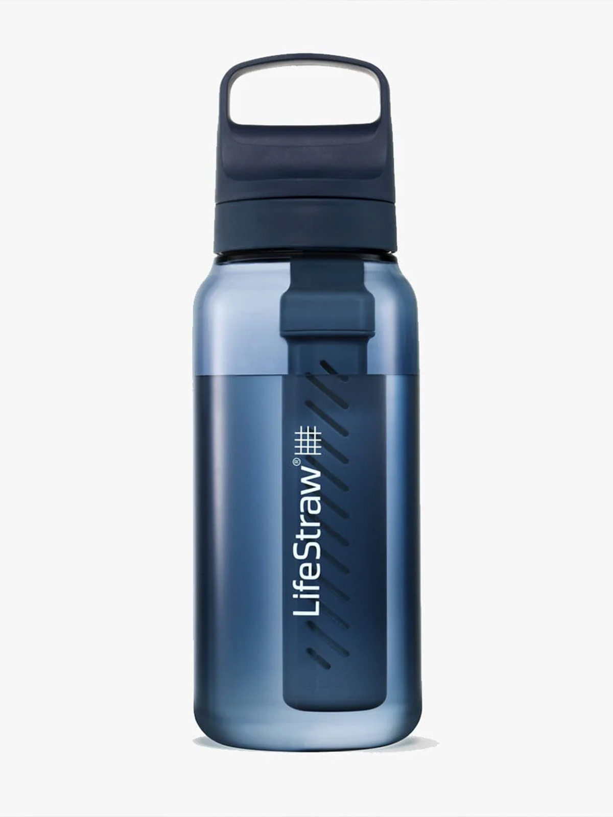 Go Bottle vannrenseflaske 1L