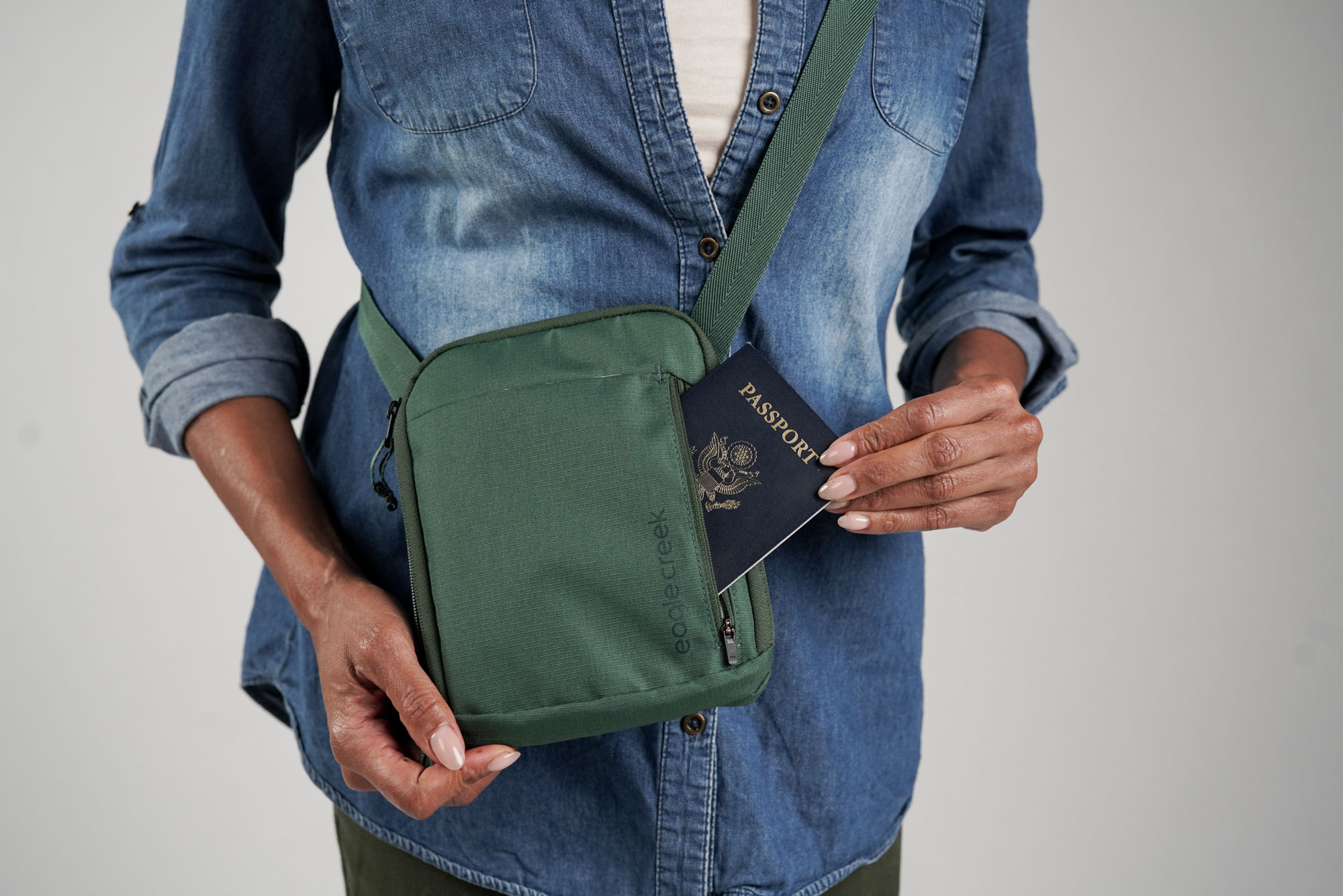 Stash RFID Crossbody Bag