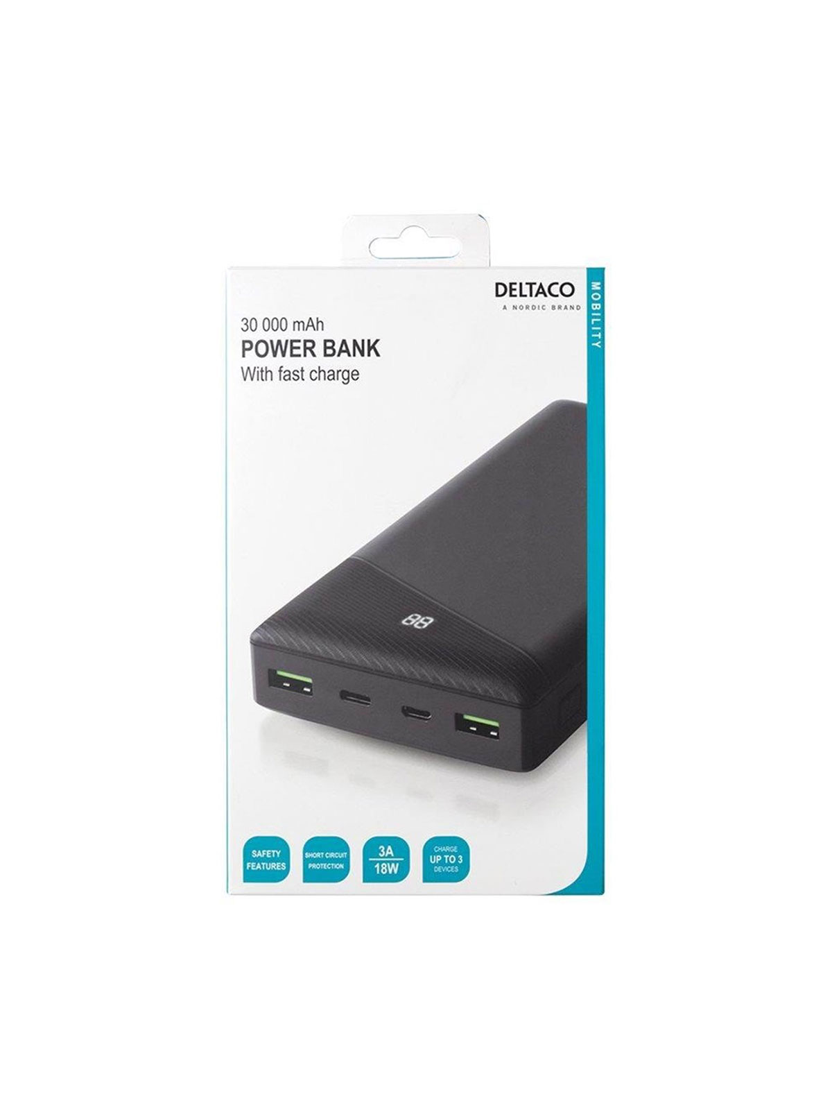 PB-C1002 PowerBank 30000 mAh