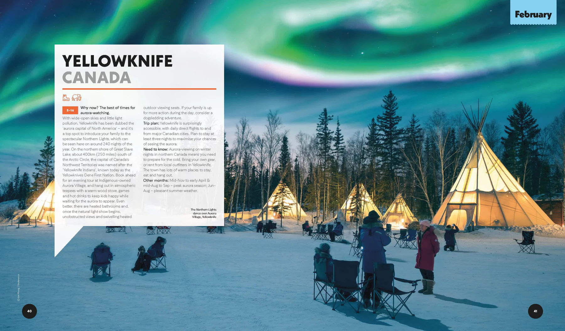 Where to go When with Kids