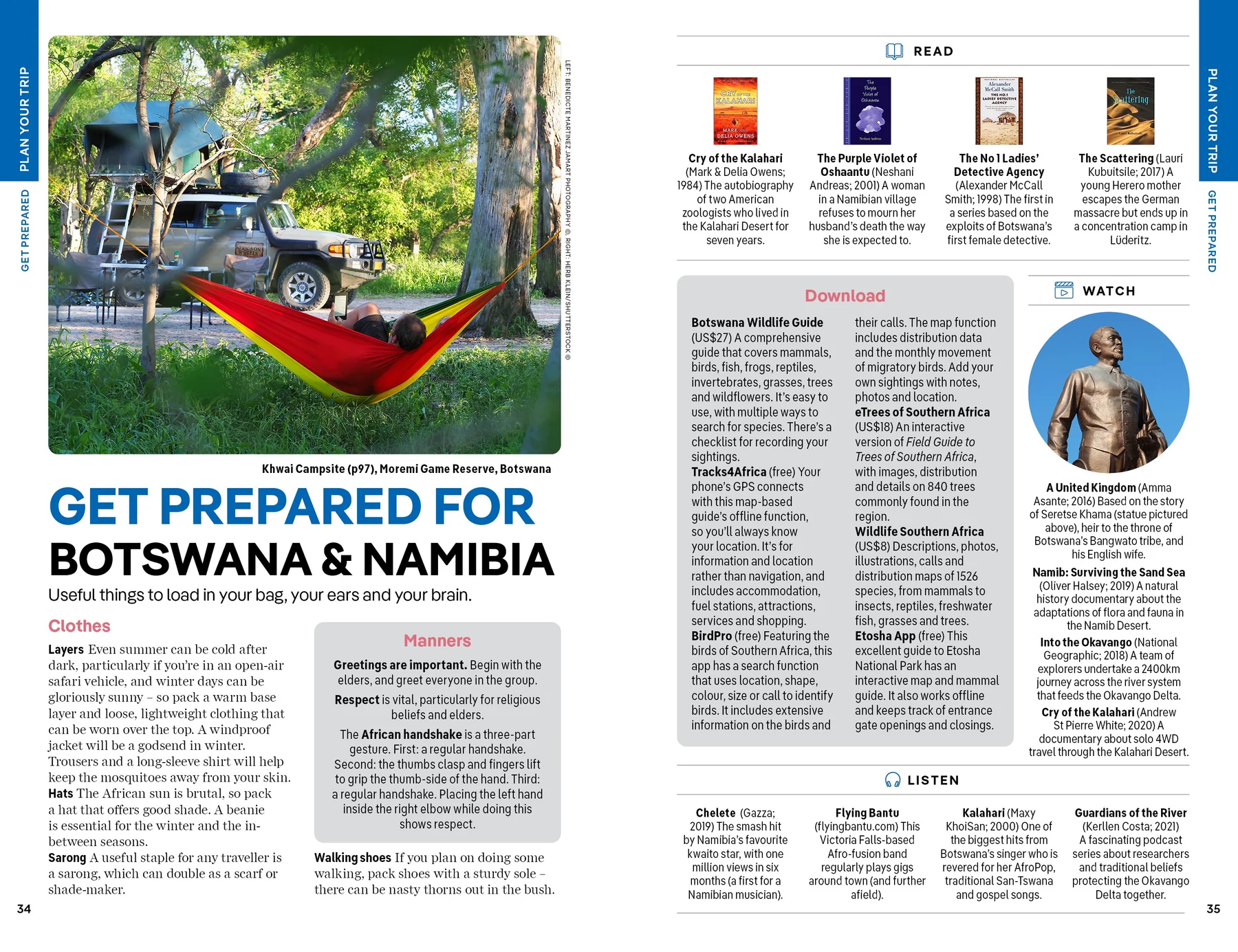 Botswana & Namibia Lonely Planet
